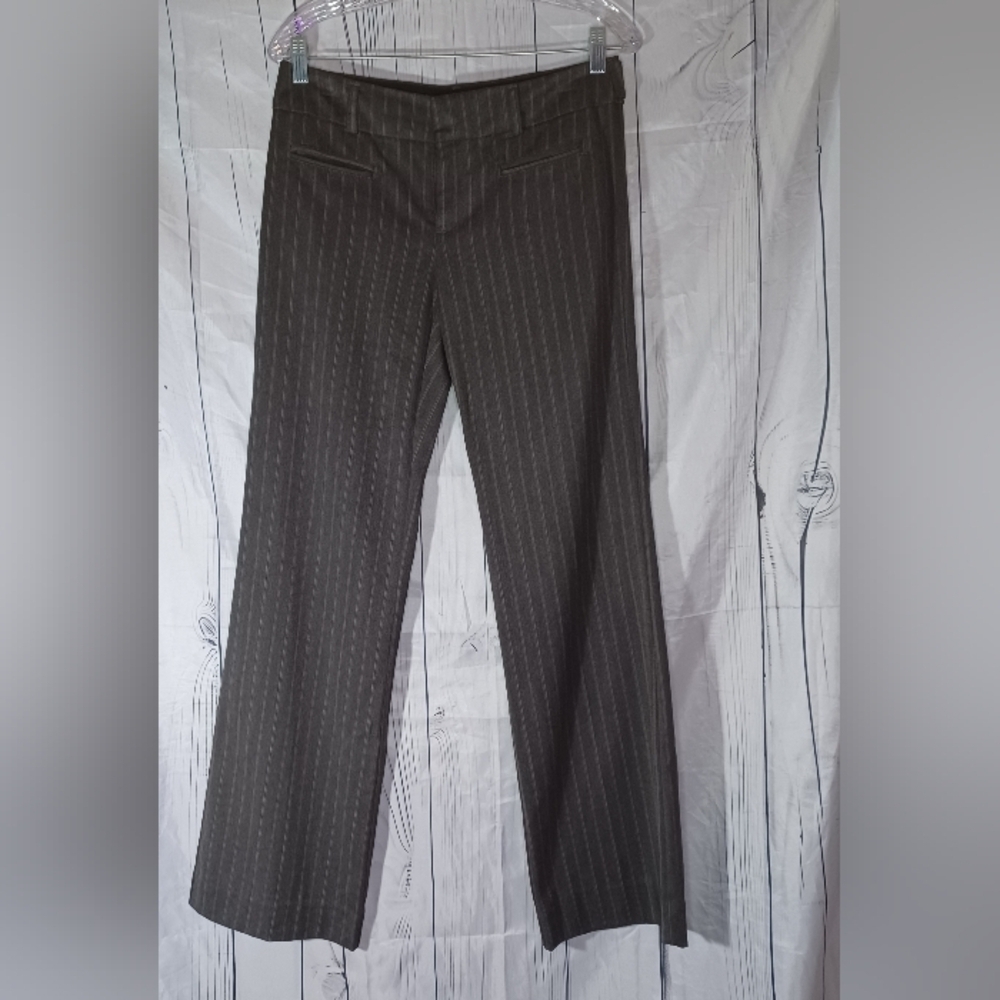 Old Navy Essential Stretch Pinstripe Low Rise Corpcore Y2K Business Dress Pants